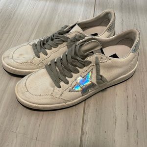 Golden goose ball star iridescent star